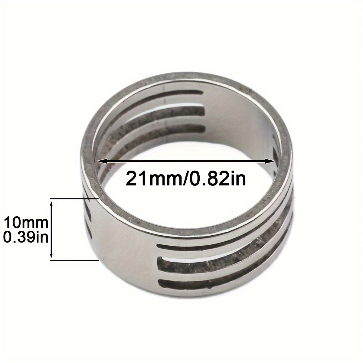 3pcs Stainless Steel Ring Tool Set for Jewelry Making